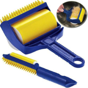 Set de rodillos quita pelos lavables para mascotas (x2)